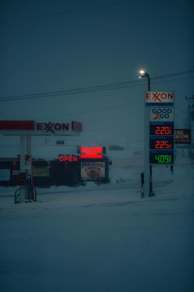 Titelfoto Exxon Mobil Tankstelle