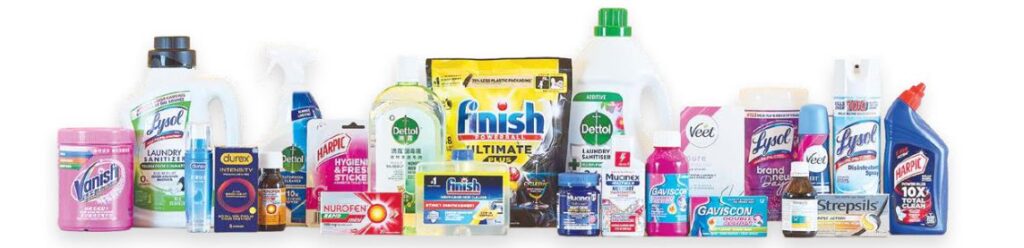 Marken von Reckitt Benckiser